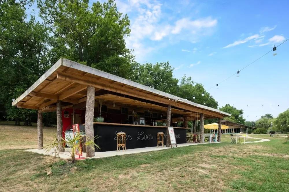 Camping Les Lacs D'Armagnac Bretagne-d'Armagnac Eksteriør billede