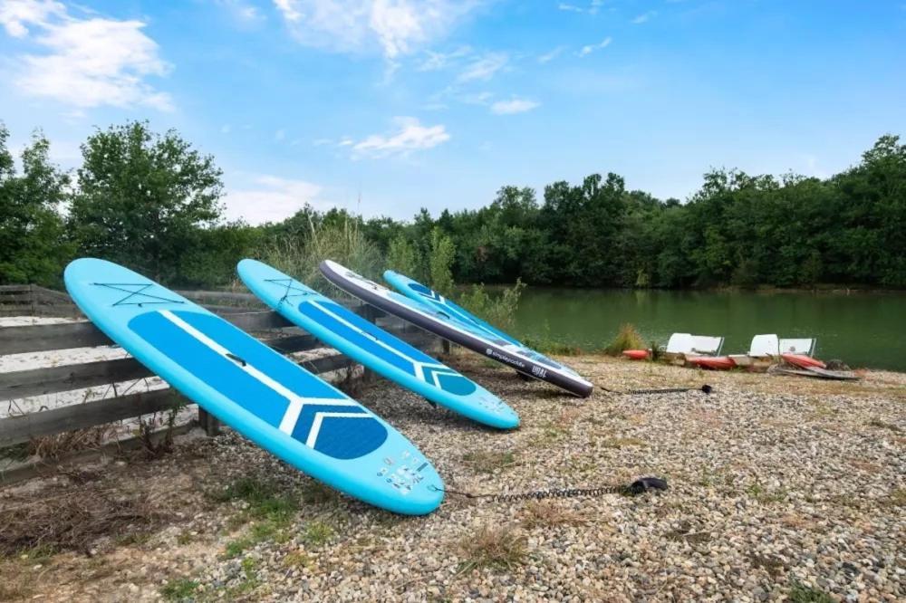 Camping Les Lacs D'Armagnac Bretagne-d'Armagnac Eksteriør billede